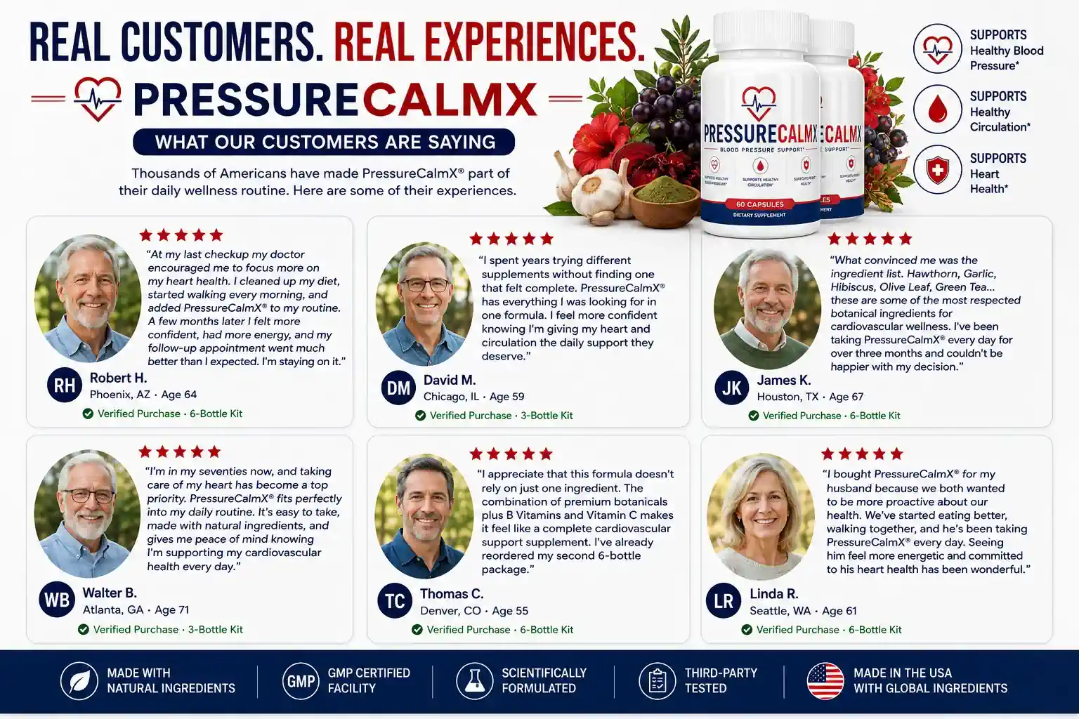 PressureCalmX supplement facts